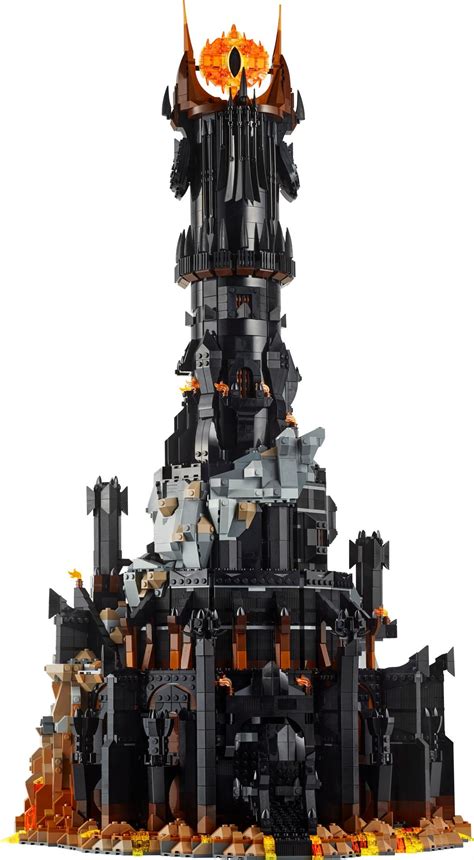 lego barad dur 2024|LEGO Lord of the Rings 10333: Barad